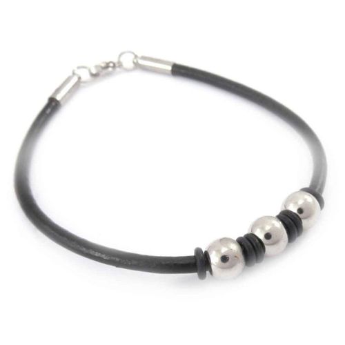 Bracelet Ethnique "Peaceful" Noir