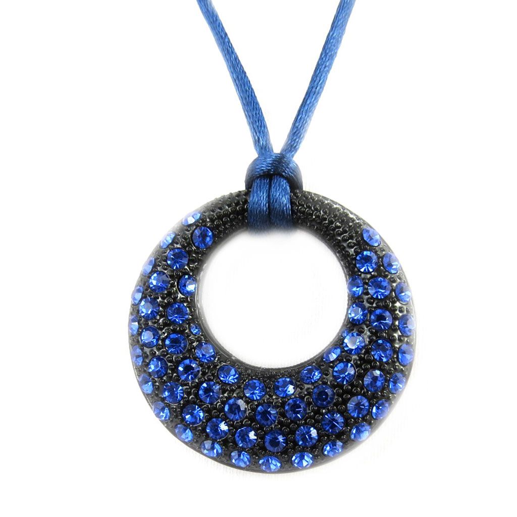 Les Trésors De Lily [M0656] - Collier Créateur 'sissi' Bleu