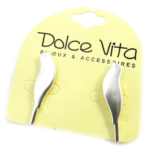 Promo -11%, Dolce Vita [M4326] - Boucles Créateur &#34tourtereaux&#34 Argenté