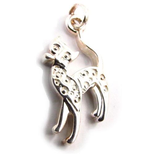 Pendentif Argent "Chat