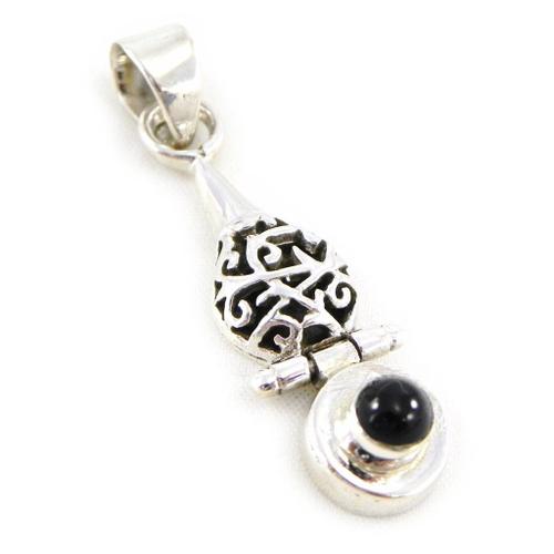 Pendentif Argent "Galyani" Onyx