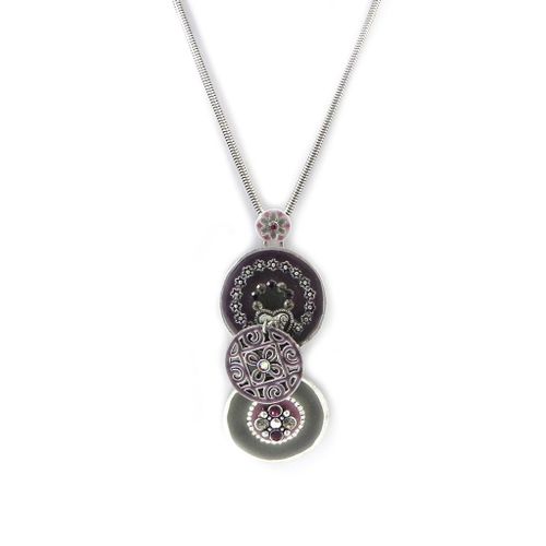 Collier Créateur "Byzance" Violet