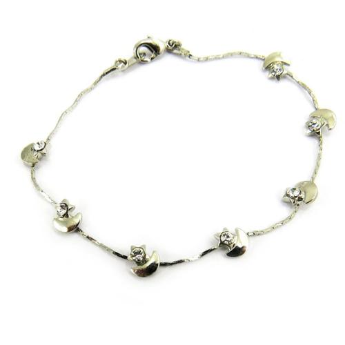 Bracelet Cristal "Lucioles" Blanc