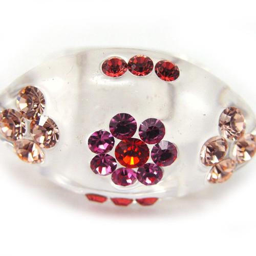 Bague "Illuminations" Rouge Rose