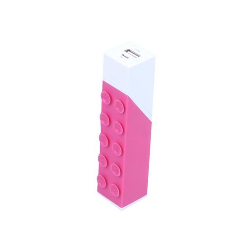 We - Banque D'alimentation - 2600 Mah - 1 A (Usb) - Fuchsia