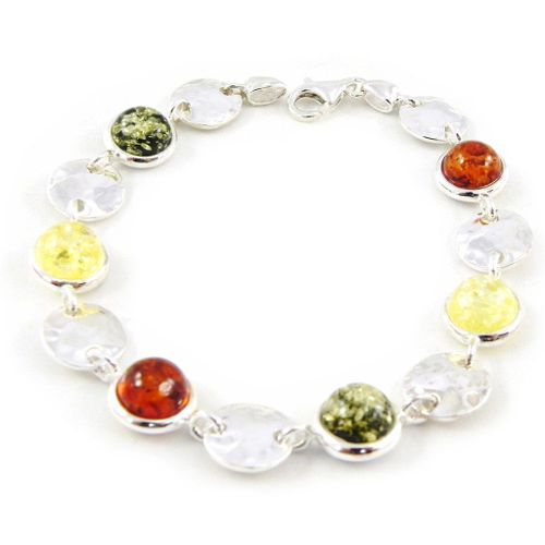 Bracelet Argent "Inspiration" Ambre