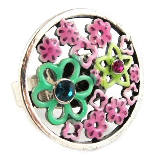Bague Créateur "Paquerettes" Tutti Frutti