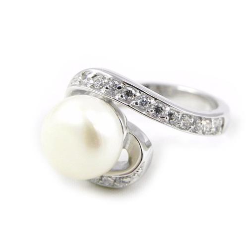 Bague Argent "Pearl Beauty" Blanc