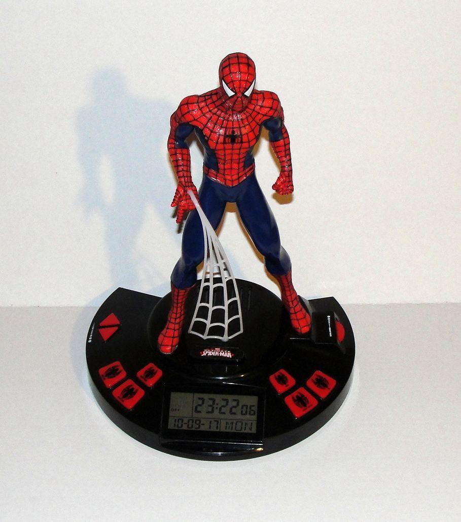 Radio réveil Spiderman IMC toys figurine ultimate spider-man