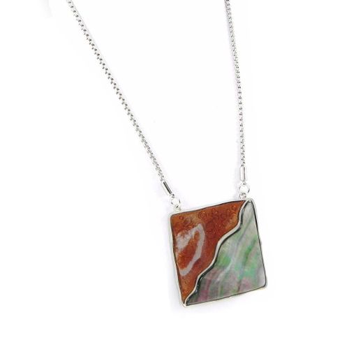 Collier Créateur "Bora Bora" Ambre