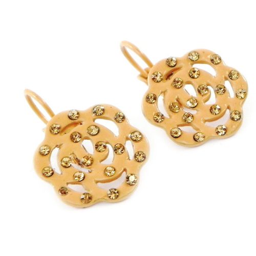 Dormeuses Créateur "Camélia" Beige