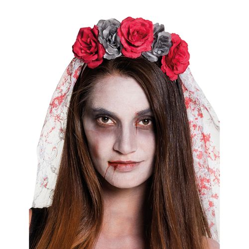 Coiffe Mariée Femme Dia De Los Muertos Taille Unique