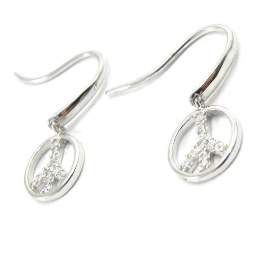 Boucles Argent "Peace