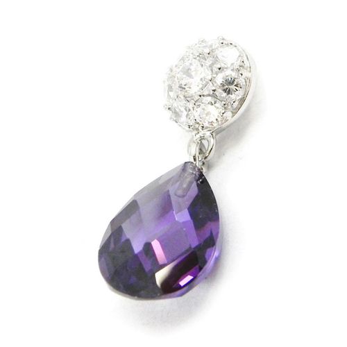 Pendentif Argent "Celestina" Améthyste