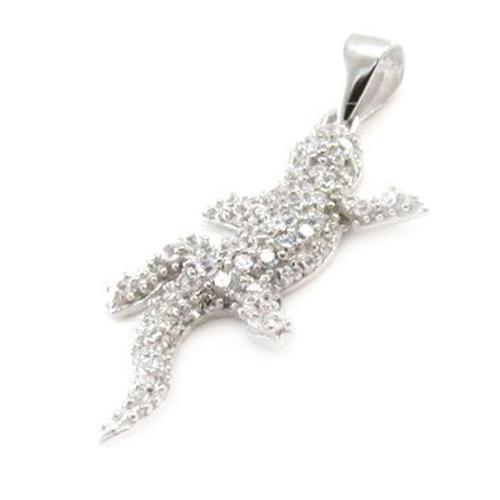 Pendentif Argent "Salamandre Sublime