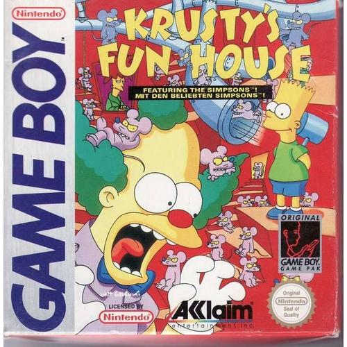 Krusty's Fun House Game Boy