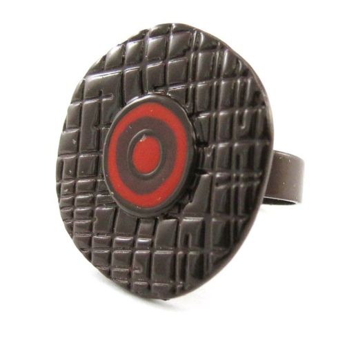 Bague Créateur "Amandine" Marron