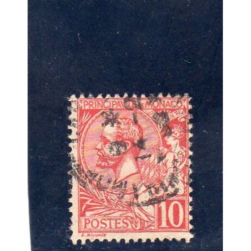 Timbre-Poste De Monaco (Prince Albert 1er)