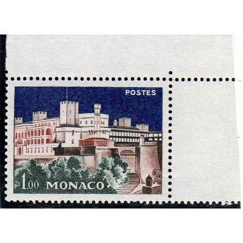 Timbre-Poste De Monaco (Palais Princier Illuminé) 
