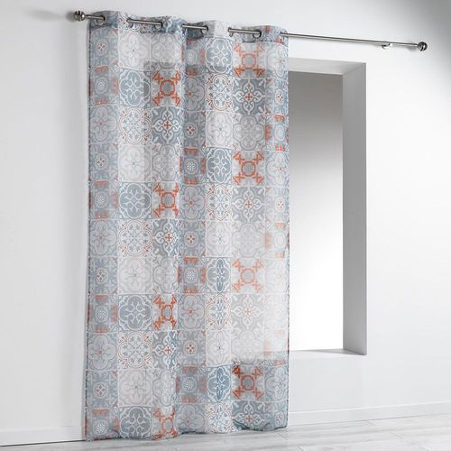 Panneau Voile - Oeillets - 140 X 240 Cm - Maestria - Gris Gris