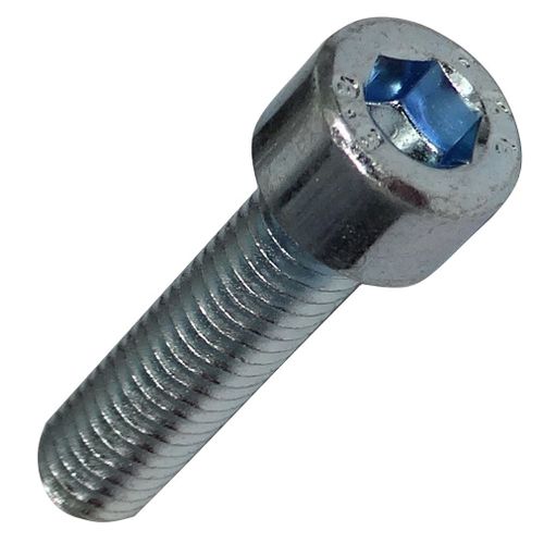 Aerzetix: 10 boulons vis à tête cylindrique M6x25mm DIN912 acier zingué empreinte 5mm Allen C18895