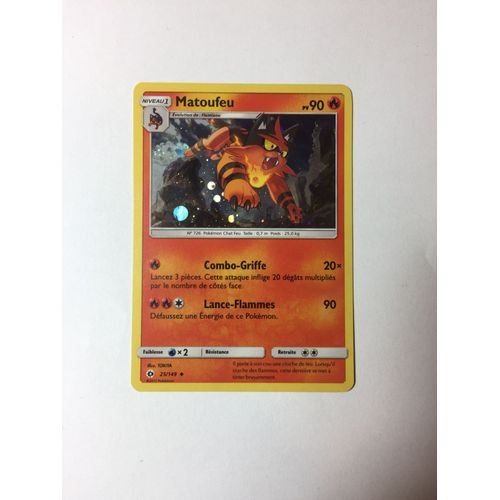 Matoufeu 25/149 Carte Pokemon Holo