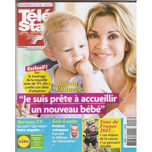 Ts Ingrid Chauvin 2p/ Alyssa Milano 1/2p/ Tour De France 2017 2p/ Nadia Roz 1p/ Priyanka Chopra 1p/ Sandrine Quetier 1p/ Gregoire Margotton 1p/ 2126