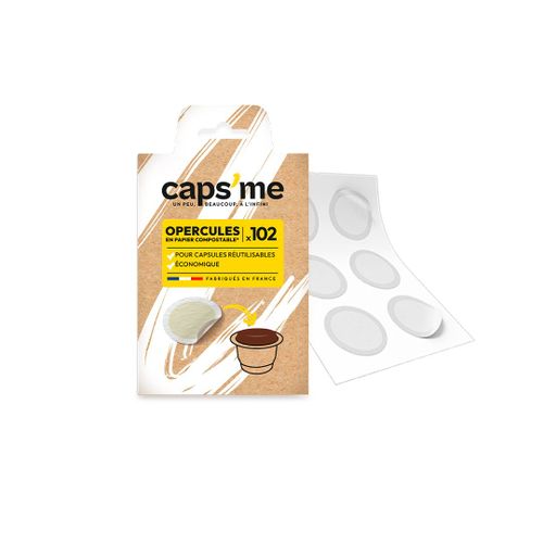 Opercules en papier CAPS'ME