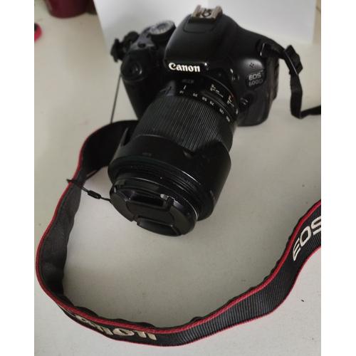 Canon EOS 600D reflex 18 mpix + objectifs + sac à dos