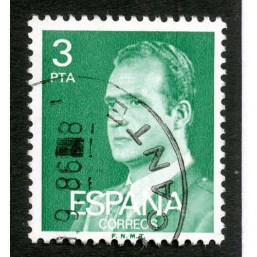 Timbre Oblitéré Espana, Correos, 3 Pta