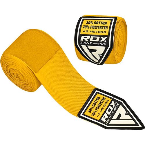Rdx Mma Bandes Élastiqué Mains Intérieur Gants Mitaine Boxe Arts Martiaux 4,5 Mètres Bandage Poignet Entrainement Muay Thai Ry