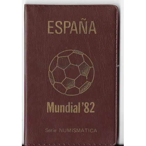 Classeur 4 Pieces Mondial 82 Espagne