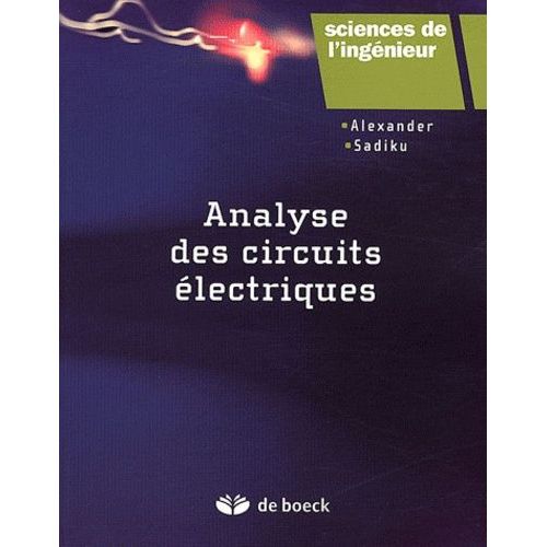 Analyse Des Circuits Électriques
