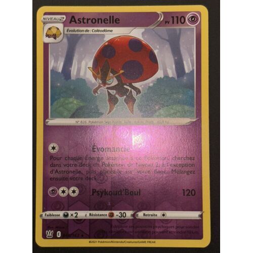 Pokemon Astronelle 065 / 163 Reverse Épée Et Bouclier