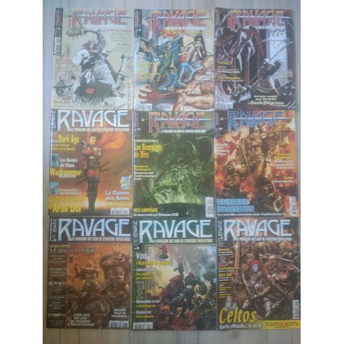 Magazines Ravage - Le Magazine Des Jeux De Stratégie Fantastique