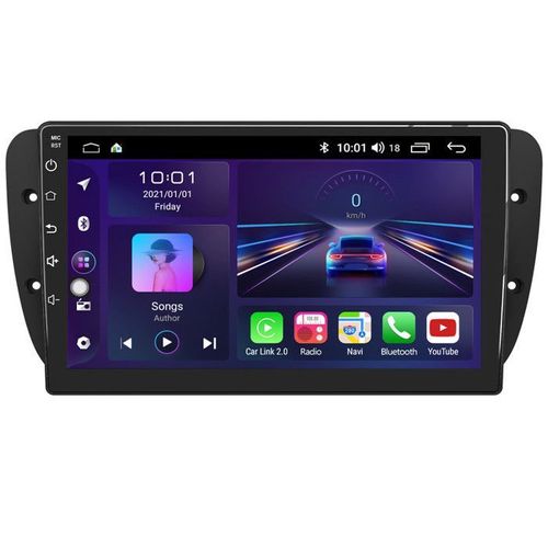 Awesafe Autoradio Android 12 Pour Seat Ibiza 6j 2009-2013,1go+32go 9 ''écran Avec Carplay Gps Bluetooth Android Auto Rds Wifi