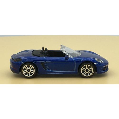 Porsche 718 Boxster Bleu Majorette, Cod. 209g, Échelle 1/58