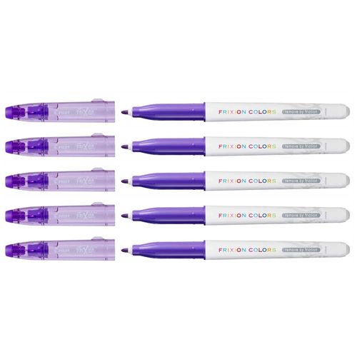 Pilot Lot De 5 Feutres Coloriage Effaçable Frixion Colors Pointe Moyenne Violet