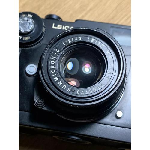 Appareil photo argentique Leica CL + Summicron-C 40mm f2
