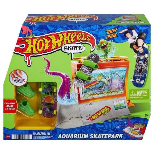 Hot Wheels Skate Aquarium Skatepark Set