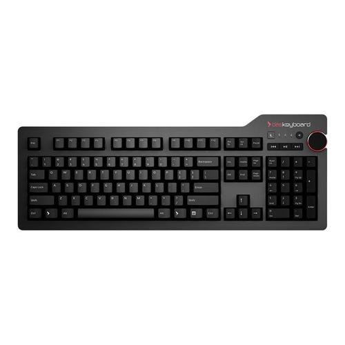 Das Keyboard 4 Professional - Clavier - USB - US - commutateur : CHERRY MX Brown - noir