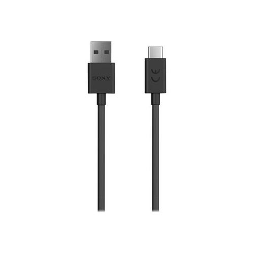 Sony UCB20 - Câble USB - USB (M) pour 24 pin USB-C (M) - USB 2.0 - 1 m - noir - pour XPERIA 1, 10, 10 Plus, L2, XA1 Plus, XA2, XA2 Ultra, XZ2, XZ2 Compact, XZ2 Premium, XZ3