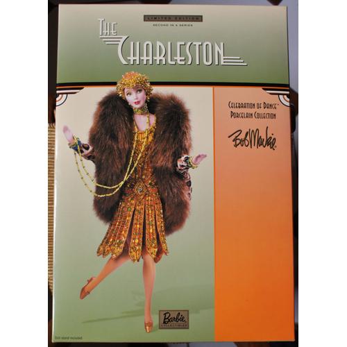 Barbie The Charleston Celebration Of Dance Porcelain Collection Bob Mackie Limited Edition
