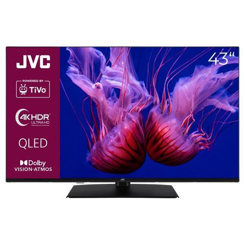 JVC LT-43VUQ3455 43" (109 cm) QLED Fernseher 4K UHD Smart TV HDR Dolby Vision Dolby Atmos TiVo TV