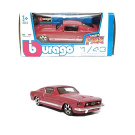 Burago 1/43 Ford Mustang Gt 1964 Blue Bburago Voiture