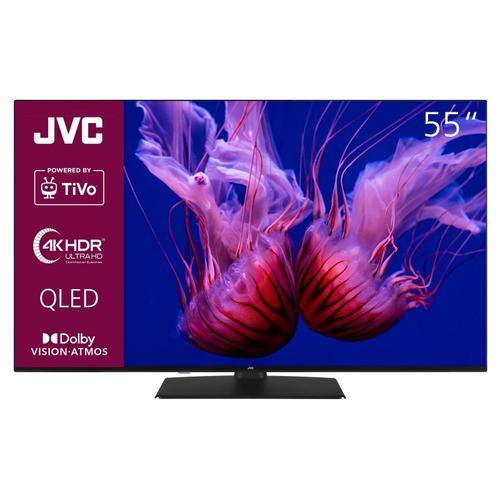 JVC LT-55VUQ3455 55" (140 cm) QLED Fernseher 4K UHD Smart TV HDR Dolby Vision Dolby Atmos TiVo TV