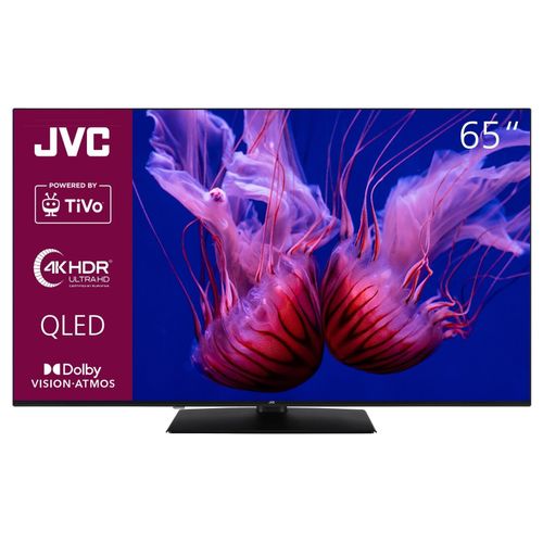 JVC LT-65VUQ3455 65" (165 cm) QLED Fernseher 4K UHD Smart TV HDR Dolby Vision Dolby Atmos TiVo TV