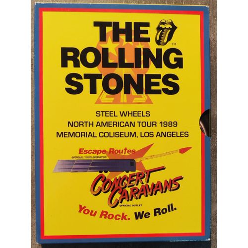 The Rolling Stones 1989 Steel Wheels In Los Angeles 2 Digipack Video Dvd