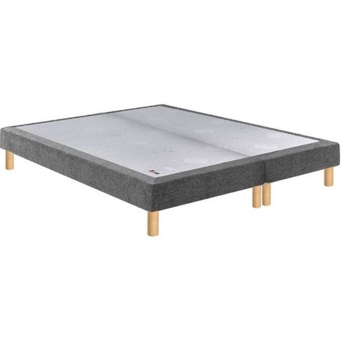 Sommier 2 X 80 X 200 Bristol Chenille Gris 1620 (160x200)