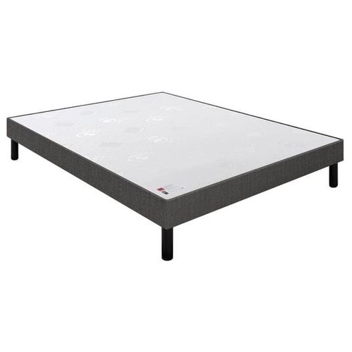 Sommier 2 X 80 X 200 Voyage Tissé Gris Fumé 1620 (160x200)